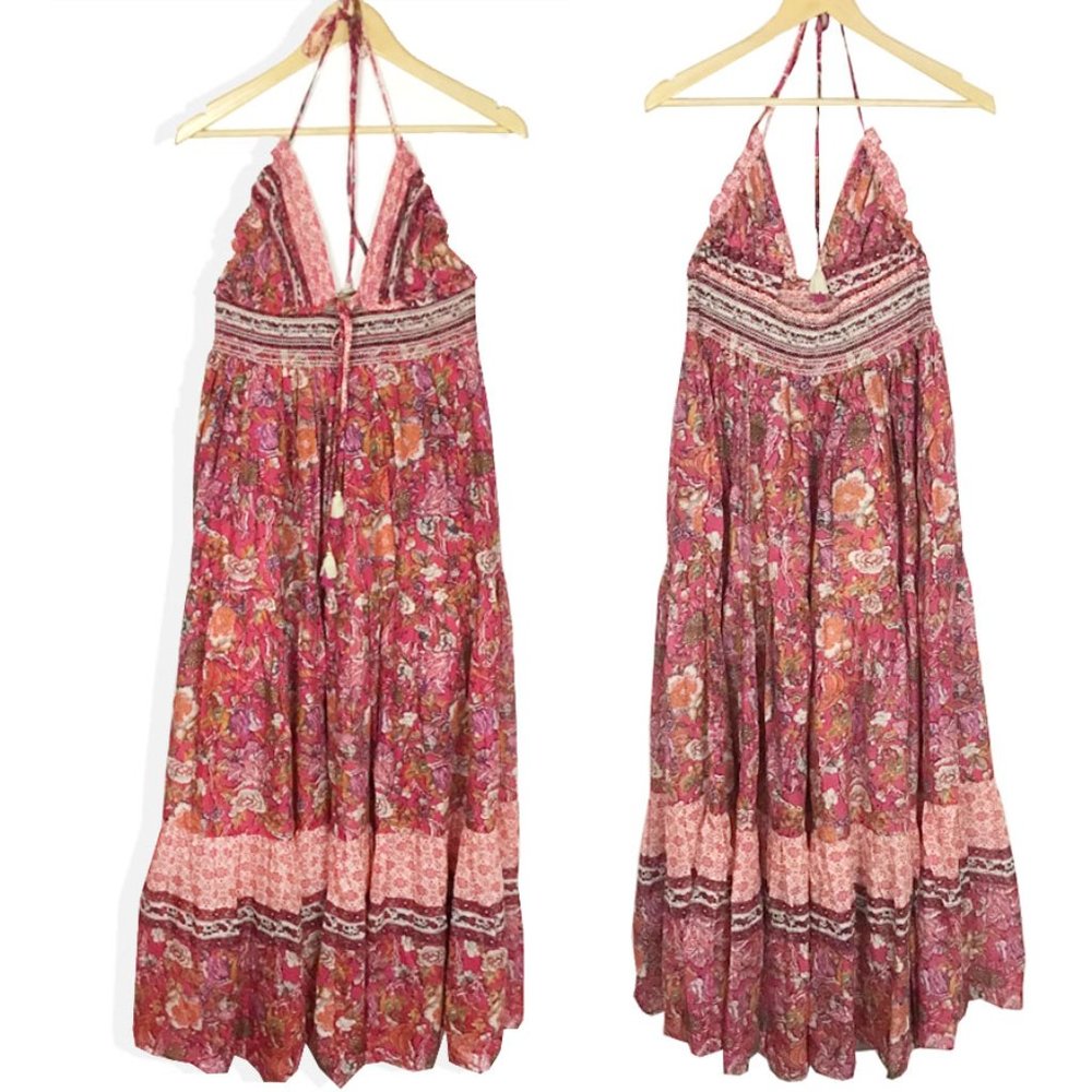 Free People Meadow Combo Real Love Print Maxi Dress - Picture 4 of 13